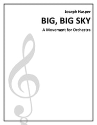 Big, Big Sky Orchestra sheet music cover Thumbnail